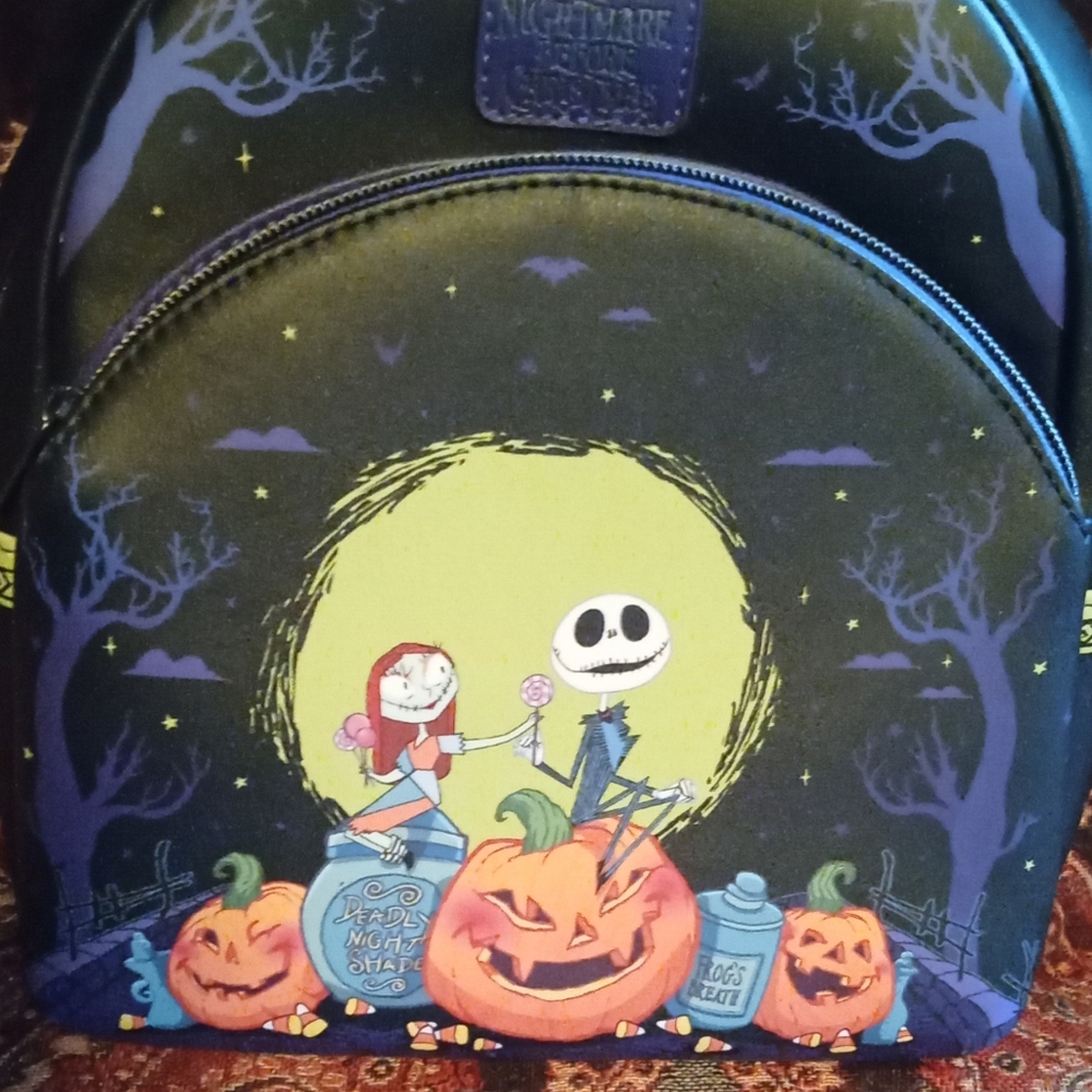 Nightmare  Before Christmas Mini Napsack
